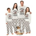 thumbnail image 1 of Santa Western Matching Family Christmas Pajamas Plus Size, Cowboy Long Sleeve PJ Set, Family And Dog Size, 1 of 7
