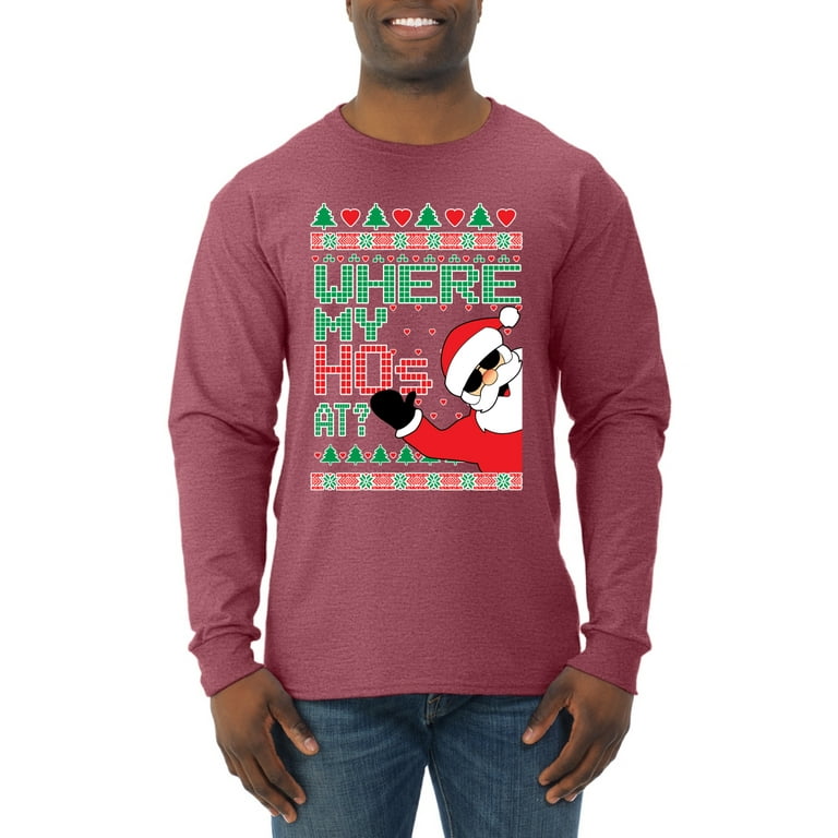 Vintage ugly store christmas sweater mens