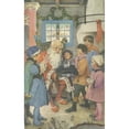 thumbnail image 1 of Santa With Children. Ladies Home Journal Illustration Poster Print By Mary Evanspeter & Dawn Cope Collection, 1 of 3