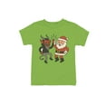 thumbnail image 1 of Santa and Krampus Unite Youth's T-shirt, 1 of 3
