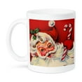 thumbnail image 1 of 3dRose, Santa and the Candy Cane, 11oz Mug, 1 of 3