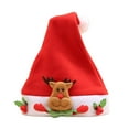 thumbnail image 1 of Santa hats Kids Christmas Santa Hat With Hands Cute Cartoon Design Holiday Hat For Children Festive Christmas Accessory small santa hats, 1 of 3
