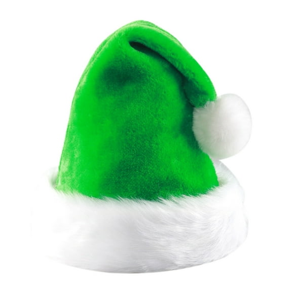 Santa hats Unisex Christmas Fashion Cute Color Long Velvet Christmas Hat small santa hats