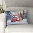 thumbnail image 1 of Santa is Coming Chihuahua Merry Christmas Xmas Noel Truck Tree Pillowcase Double Sided Dog Lover Gifts Idea Pillow Case Covers - 02023, 1 of 3