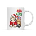 thumbnail image 1 of Santa is Coming Exotic Shorthair Merry Christmas Xmas Noel Truck Tree Mug Cat Lover Kitten Owner Gifts Coffee Tea Cup - 02023, 1 of 4