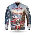 thumbnail image 1 of Santa is Coming Pug Merry Christmas Xmas Noel Truck Tree All Over Print 3D Baseball Jacket Dog Lover Gifts Bomber Jacket Softball - 02023, 1 of 6