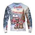 thumbnail image 1 of Santa is Coming Rottweiler Merry Christmas Xmas Noel Truck Tree All Over Print 3D Sweatshirt Unisex Merch Rottie Dog Lover Gifts Idea - 02023, 1 of 6