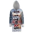 thumbnail image 1 of Santa is Coming Schnauzer Merry Christmas Xmas Noel Truck Tree All Over Print 3D Hooded Duffle Toggle Coat Miniature Schnauzer Dog Lover - 02023, 1 of 6