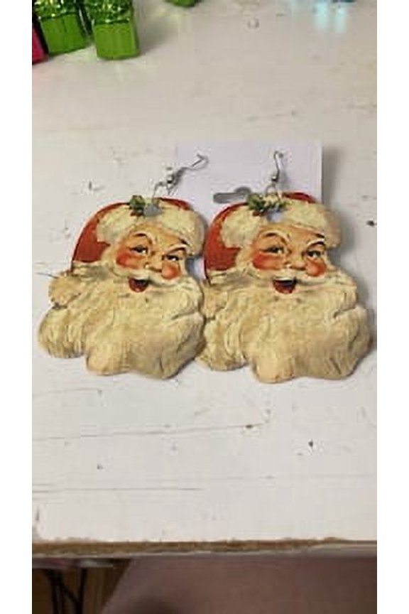 Santa is Coming to Town earrings