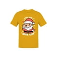 thumbnail image 1 of Santa on the Nice List Men's T-shirt, 1 of 3