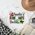 thumbnail image 1 of Santa&rsquo;s Favorite Doctor T-Shirt, Classic Christmas Tee, 1 of 5