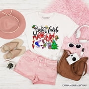 Santa&rsquo;s Favorite Hairstylist T-Shirt, Festive Holiday Tee