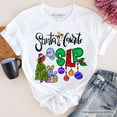 thumbnail image 1 of Santa&rsquo;s Favorite SLP T-Shirt, Festive Christmas Tee for Speech Therapists, 1 of 5