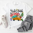 thumbnail image 1 of Santa&rsquo;s Favorite School Bus Driver T-Shirt, Merry Holiday Tee, 1 of 5