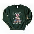 thumbnail image 1 of Santa's Book Club -  Women's Sweatshirt, 1 of 12