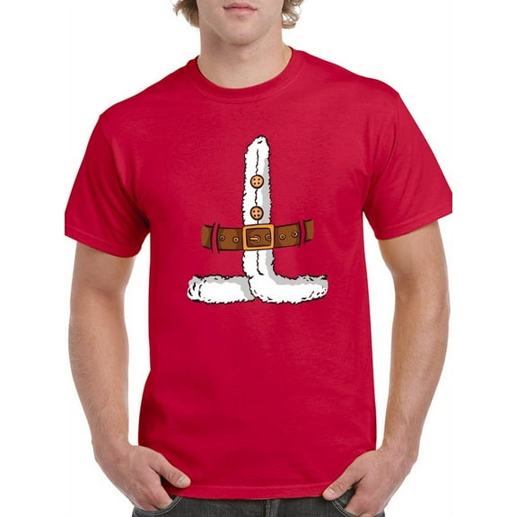 Santa's Clothing Men T-Shirt, Male Small