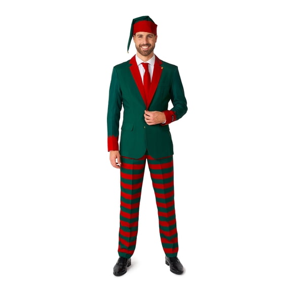 Suitmeister Men's Suits Santa's Elf Green - XXL Green