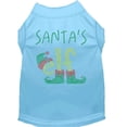 thumbnail image 1 of Christmas Pet Dog  Cat Shirt Rhinestone, "Santa's Elf", 1 of 11