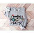 thumbnail image 1 of Santa's Favorite Nurse Sweatshirt, Christmas Nurse Sweatshirt, Nurse Crewneck Sweatshirt, Christmas Sweatshirt For Nurses, 1 of 2