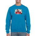 thumbnail image 1 of Santa's Foodtruck Collection A. Sweatshirt Men -Victoria Borges Designs, Male x-Large, 1 of 4