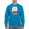 thumbnail image 1 of Santa's Foodtruck Collection B. Sweatshirt Men -Victoria Borges Designs, Male 4X-Large, 1 of 4