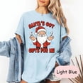 thumbnail image 1 of Santa's Got Gifts 6 7 Shirt, Funny 6 7 Christmas Meme Tee, Teen Xmas Outfit, Cool Santa Gift Party Shirt, Funny Six Seven Meme Christmas, 1 of 2