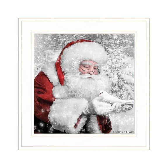Santa's Little Friends by Bluebird Barn Print Wall Art Wood Multi-Color