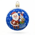 thumbnail image 1 of Santa's Magical Rabbit Trick Glass Ball Christmas Ornament 3.25 Inches, 1 of 4