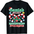 thumbnail image 1 of Santa's Nicest Registered Nurse Christmas Essential Worker T-Shirt, 1 of 4
