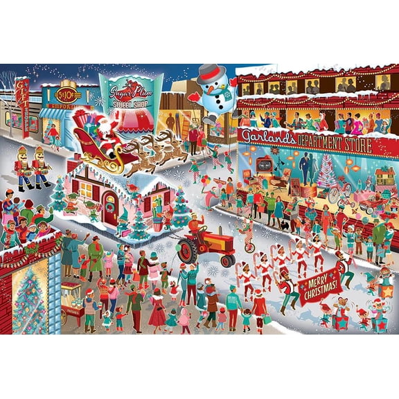 Santa's Parade Jigsaw Puzzles