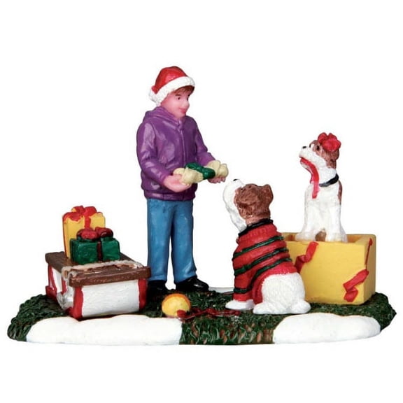 Santa's Pets Figurine