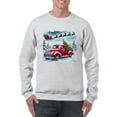 thumbnail image 1 of Santa's Sleigh And Ride Xmas Men's Sweatshirt, 1 of 4
