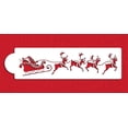 thumbnail image 1 of Santa's Sleigh and Reindeer by Designer Stencils, 1 of 4