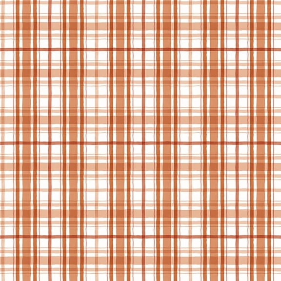 Santa's Tree Farm Plaid Rudolph Yardage