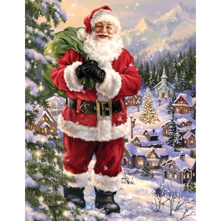 Springbok 500 Piece Santa's Village Jigsaw Puzzle for Adults
