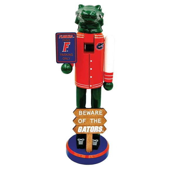 Florida Gators 12" Beware Nutcracker