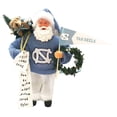 thumbnail image 1 of North Carolina Tar Heels 12" Proud Santa, 1 of 1
