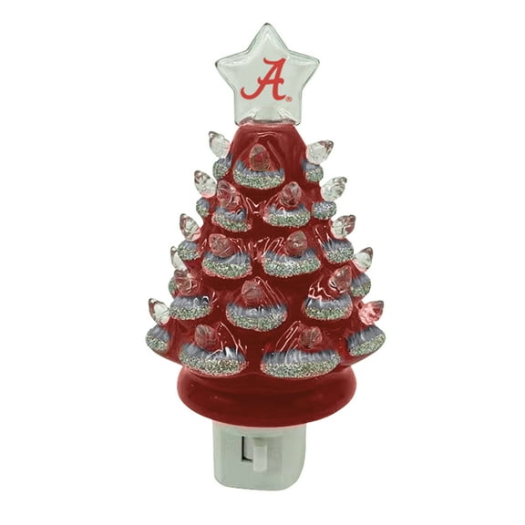 Alabama Crimson Tide 6.5" Tree Night Lite