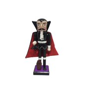 Santa's Workshop 10 Dracula Nutcracker, Black/Red