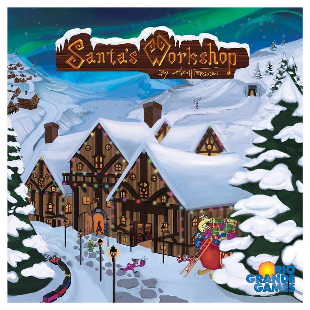 Santa's Workshop Family Fun Strategy Board Game Rio Grande Games RIO539