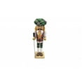 thumbnail image 1 of Santa's Workshop Green Plaid Golfer Nut Cracker 14" - 14, 1 of 5
