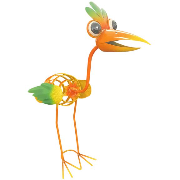 Santa's Workshop, Inc 21.3" Iron Yellow Bird