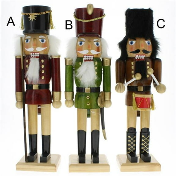 Santa's Workshop Inc. Natural Wood N/C, 3 Asst.