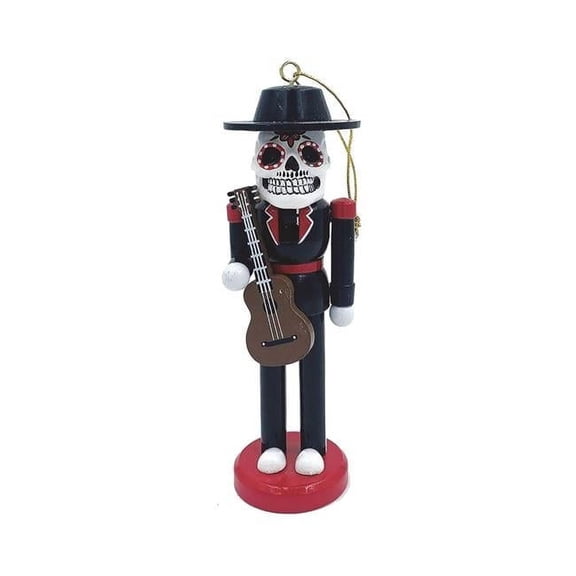 Santa's Workshop Indoor Home Christmas Decorative 6" Day of the Dead Ornament