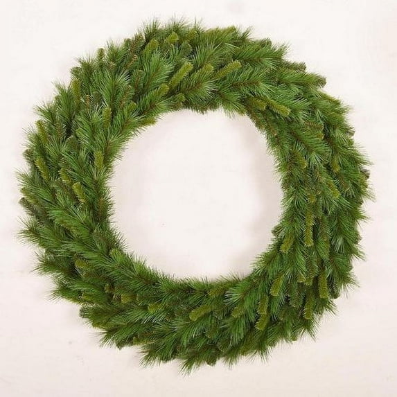 Santa's Workshop Mixed Needle Wreath Christmas Tree with 100 Light Unlit