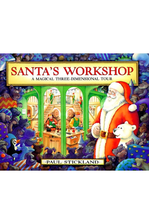 Pre-Owned Santa's Workshop Pop-Up: A Magical Three-Dimensional Tour (Paperback) by Paul Stickland