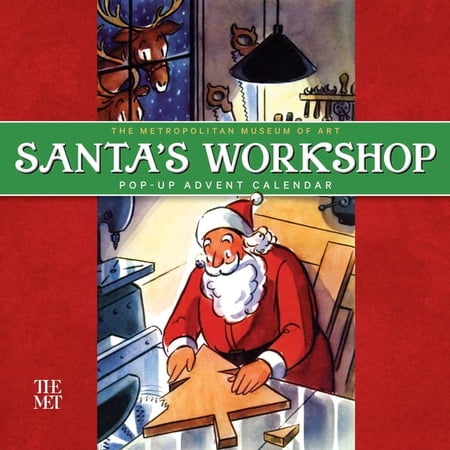 Santa's Workshop Pop-Up Advent Calendar, (Paperback)