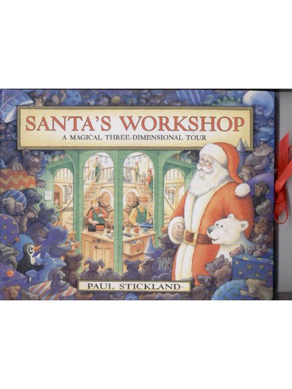 Pre-Owned Santa's Workshop Pop-Up: A Magical Three-Dimensional Tour (Paperback) by Paul Stickland