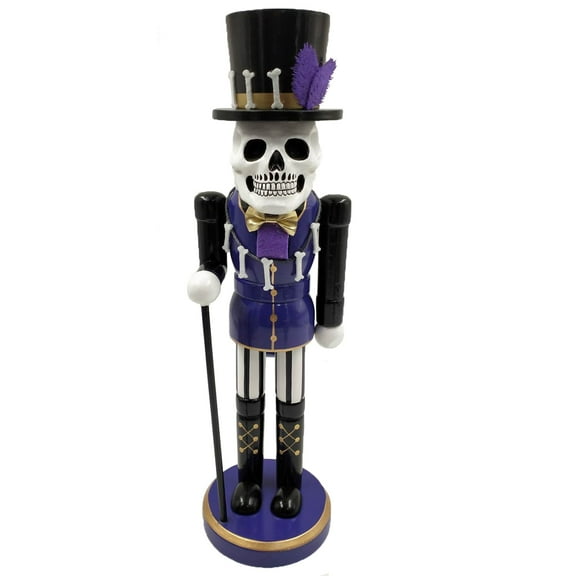 14" Voodoo Nutcracker - Purple