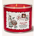 thumbnail image 1 of Santa's milk and cookies 3 wick candle, 1 of 4
